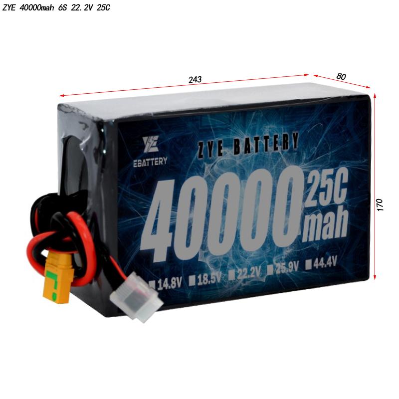 Batteria Lipo da 40000 mAh