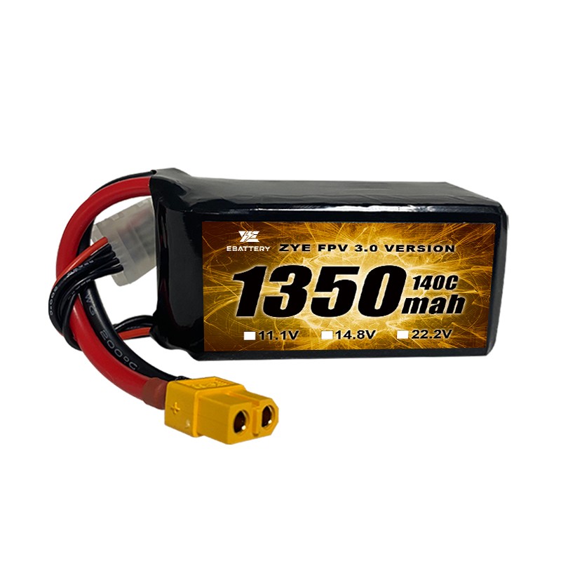 Batteria Lipo alta 120C 1350mah 1550mah per drone FPV